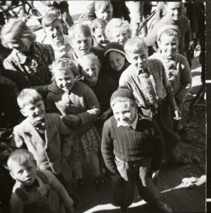 Barn i Narvik etter frigjøringen