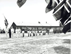 Idrettsmønstring Narvik stadion 1945