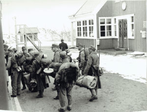 Tyske soldater forlater Hundalen