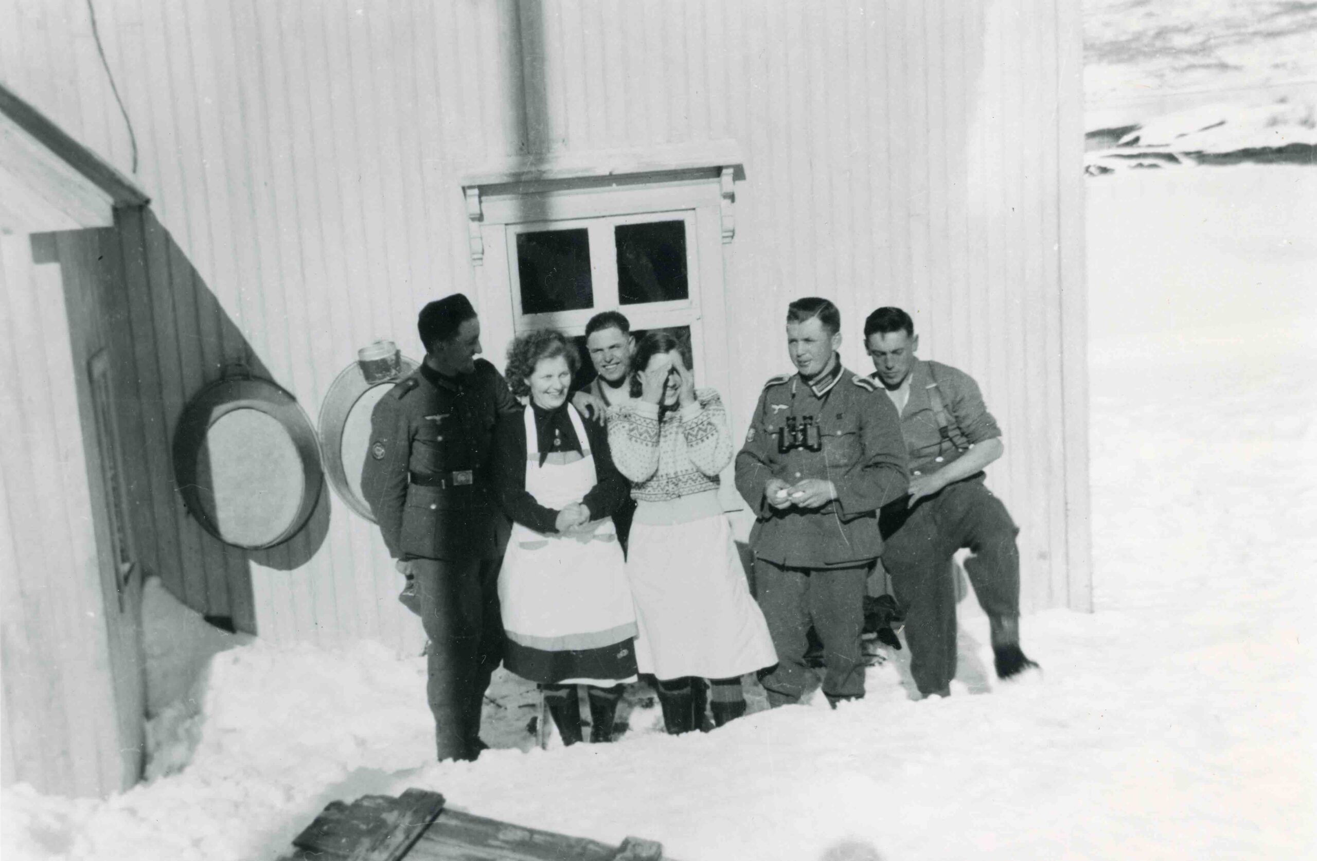 Tyske Soldater Var Ikke Bare En Fiende Men Omgikk Nordmennene Som Naboer Kunder Leieboere 8381